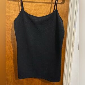 Loft black design tank top
